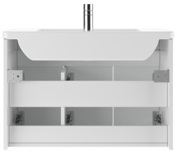 Тумба навесная под умывальник Мечта без ящика 80 